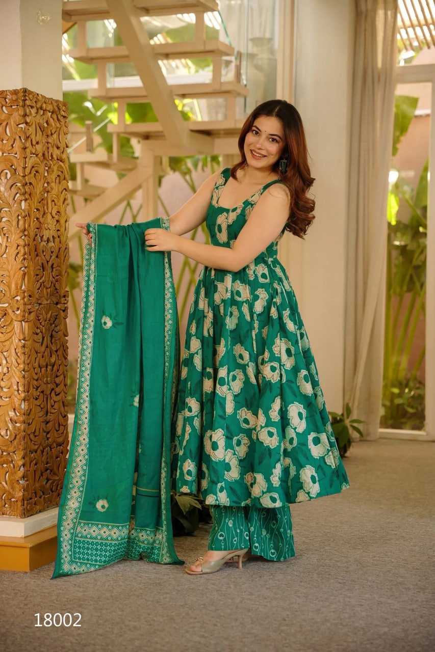 Muslin Printed Suit