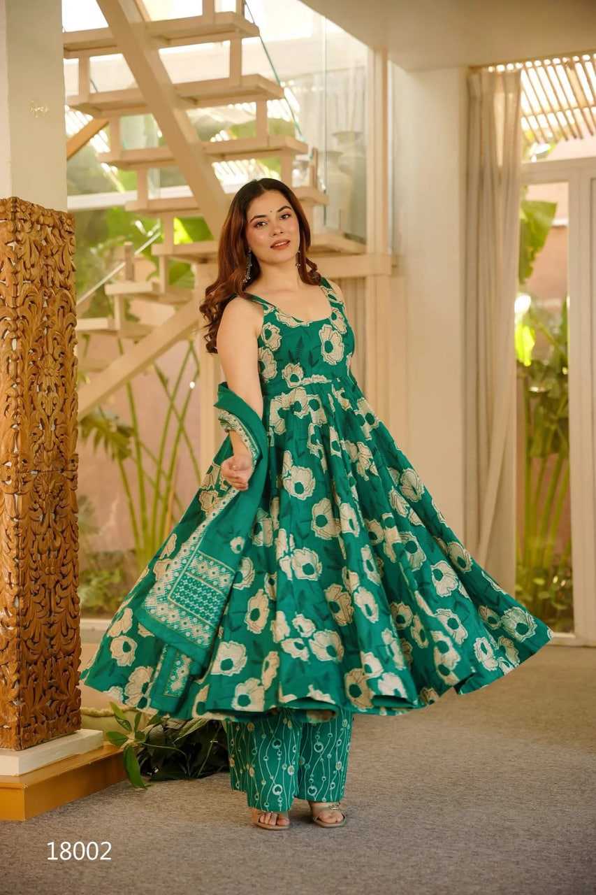 Muslin Printed Suit