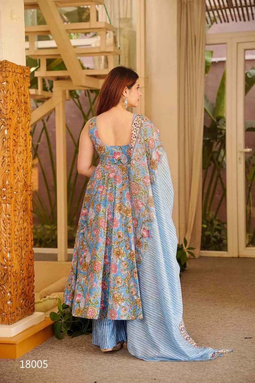Muslin Printed Suit