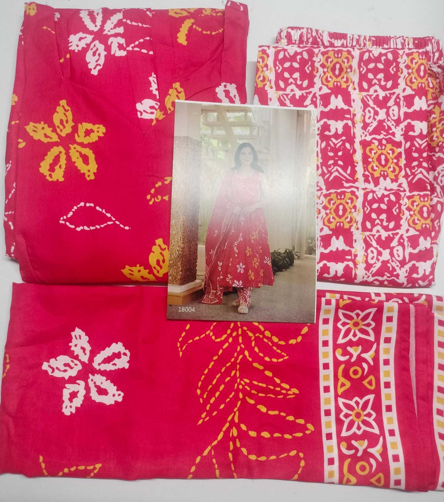 Muslin Printed Suit