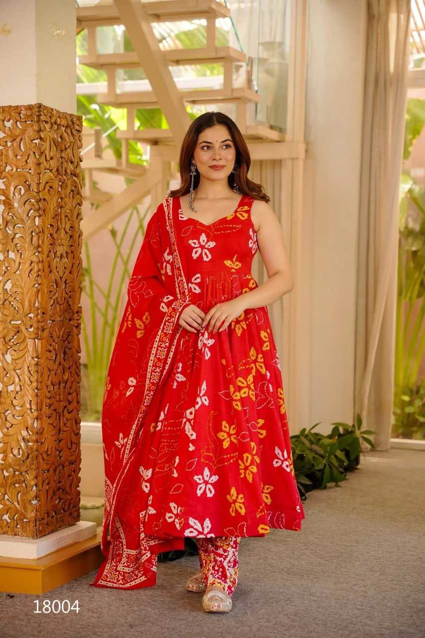 Muslin Printed Suit