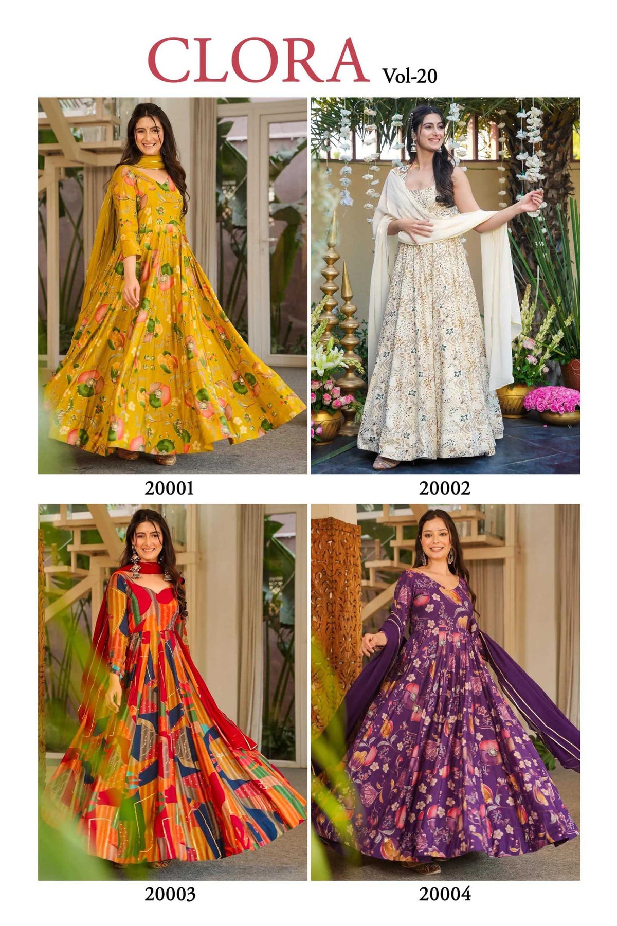 Rayon Printed Gown