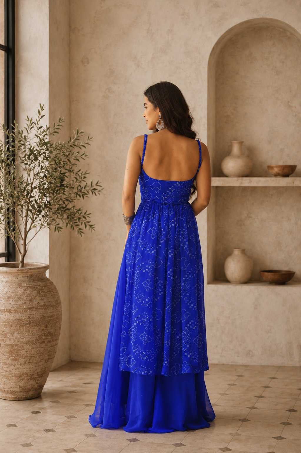 Printed Gown