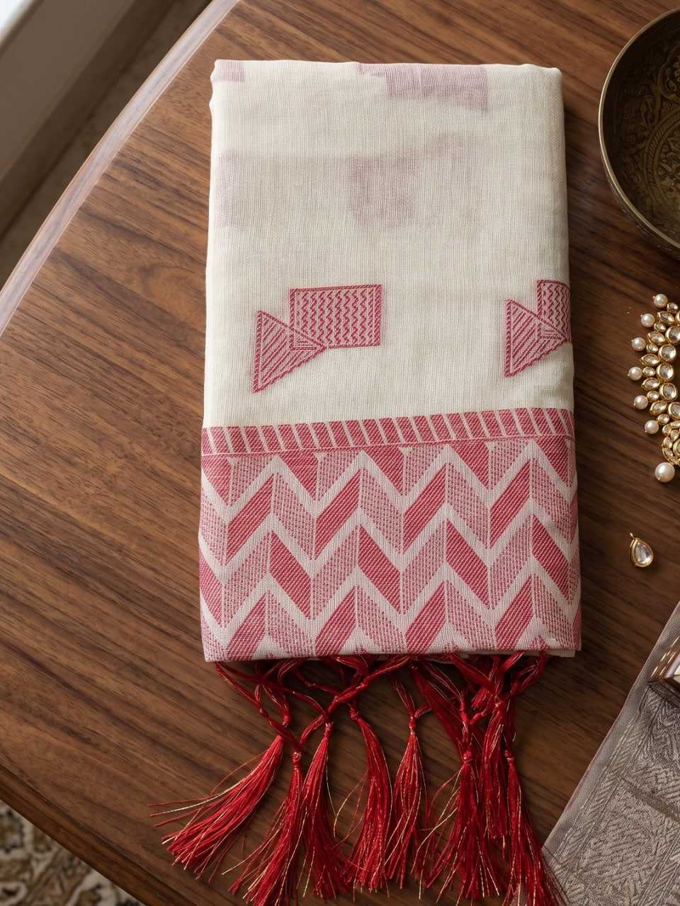 Linen Saree