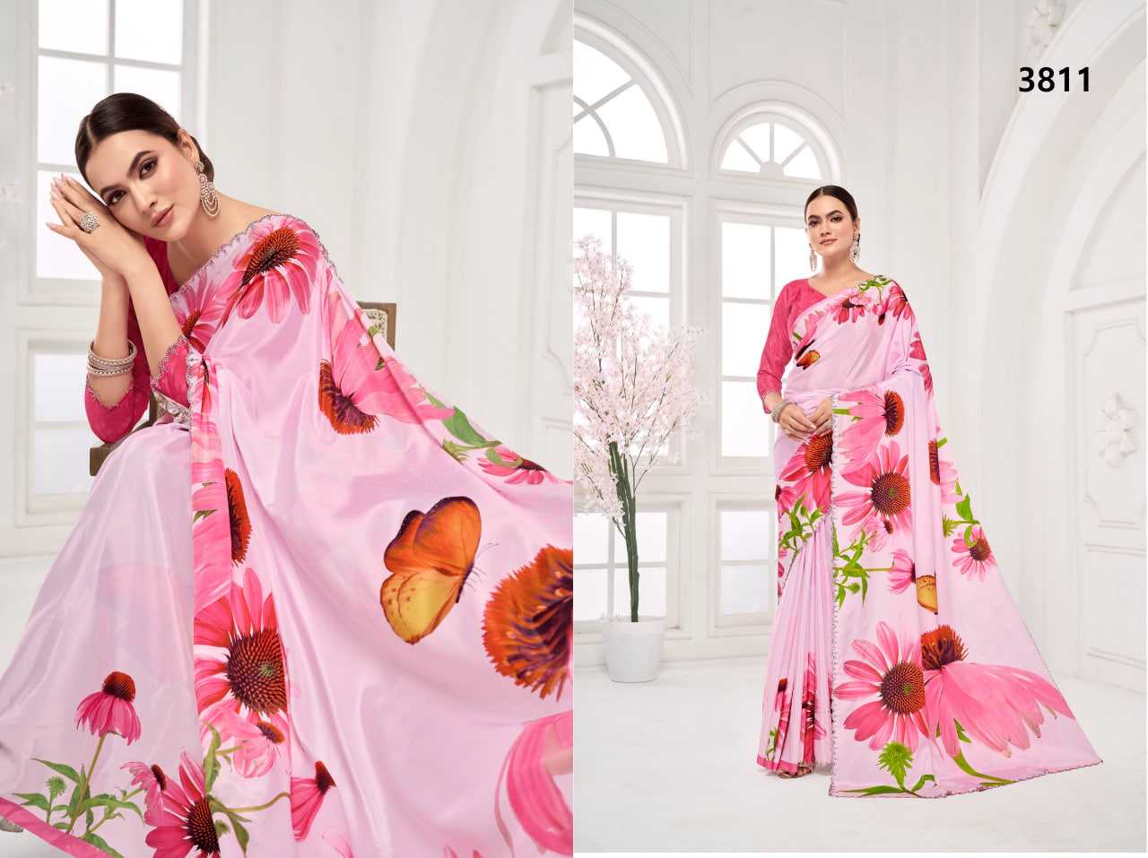 Printed Saree