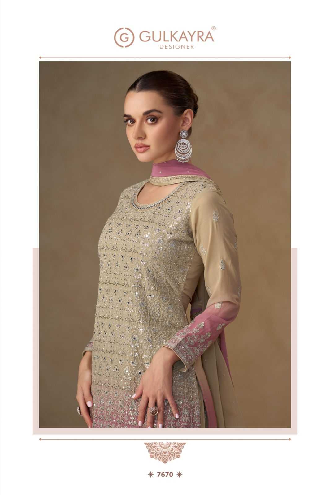 Georgette Palazzo Suit