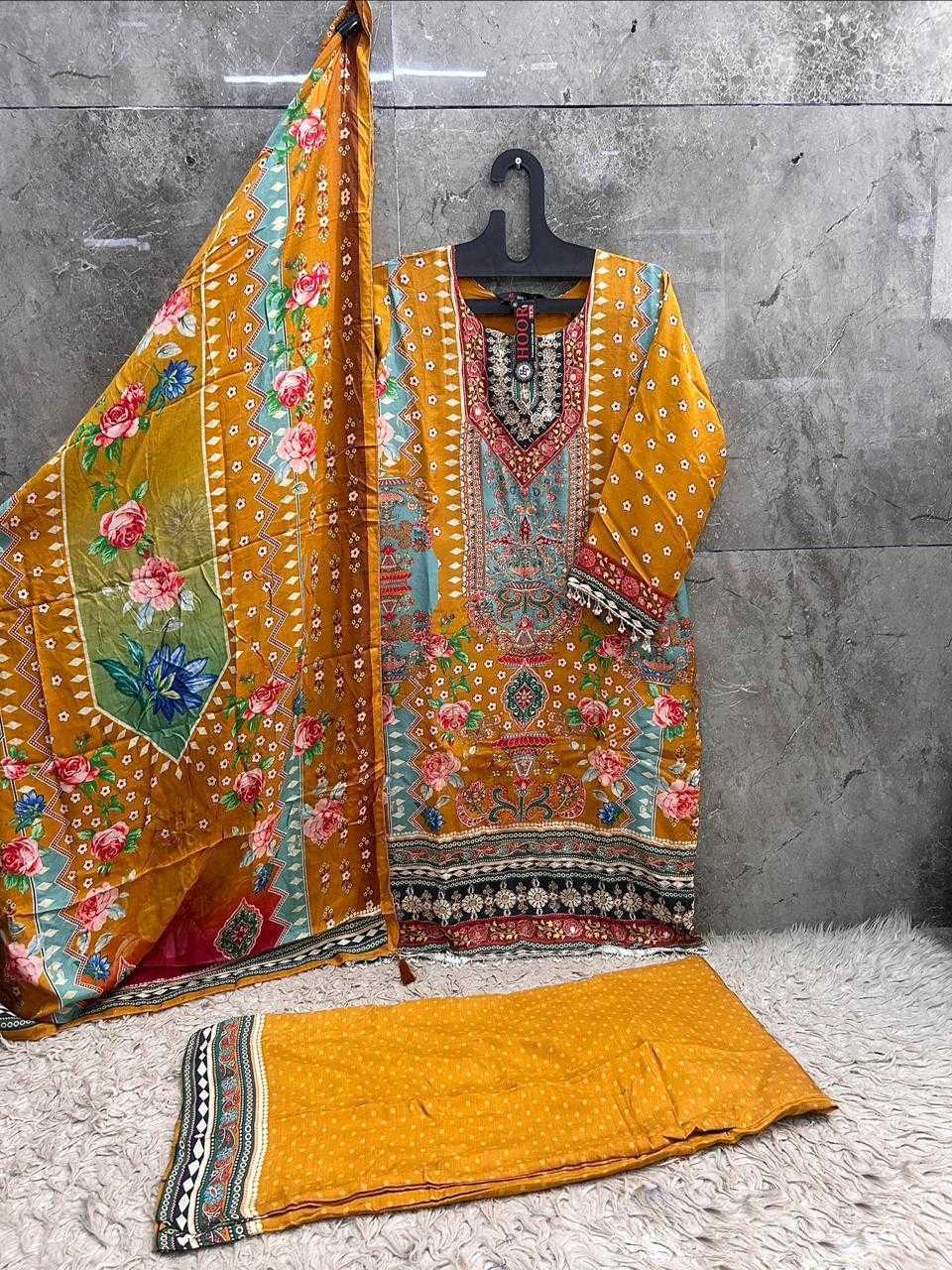 Heavy Muslin Pakistani Suit