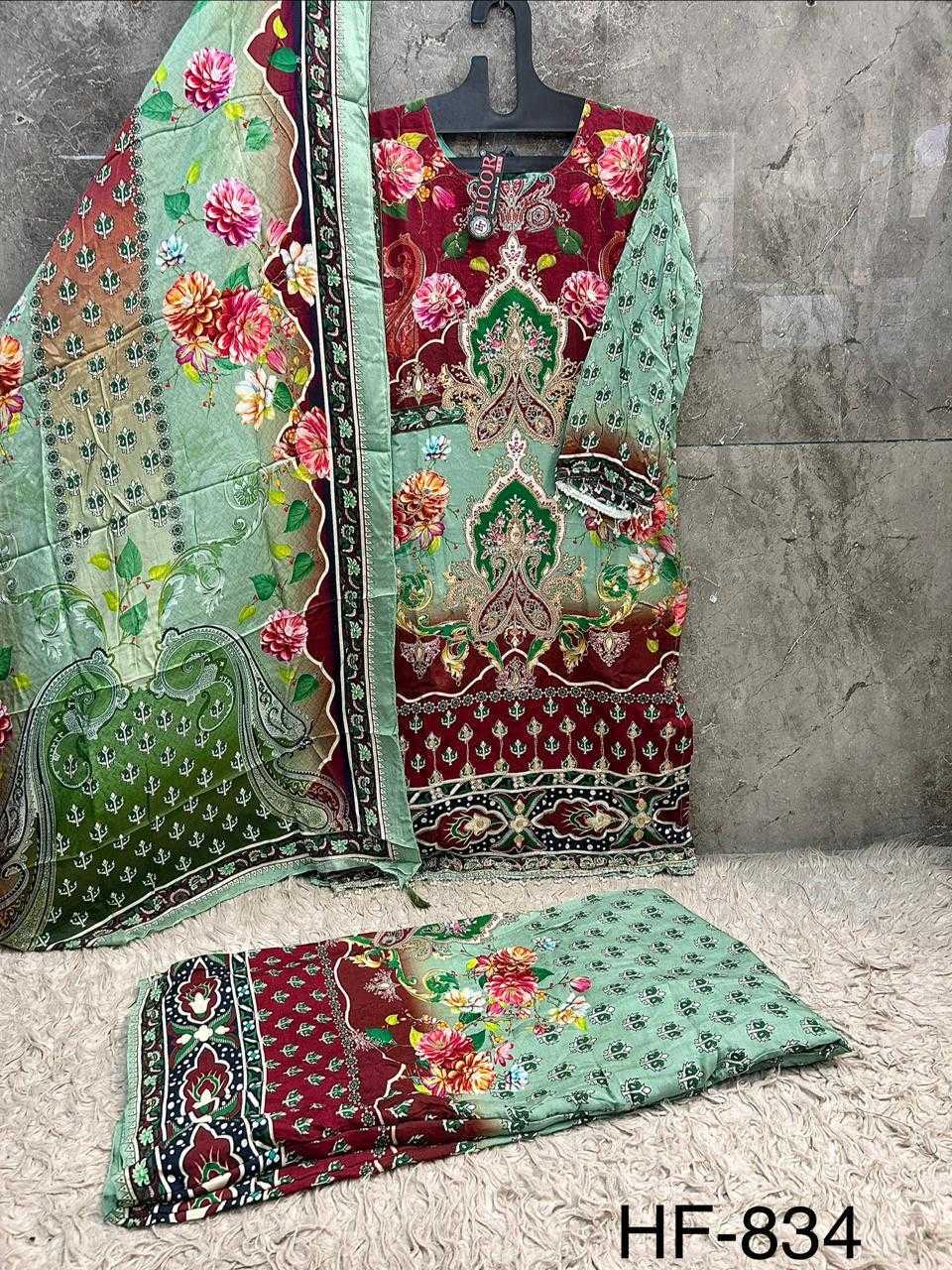 Heavy Muslin Pakistani Suit