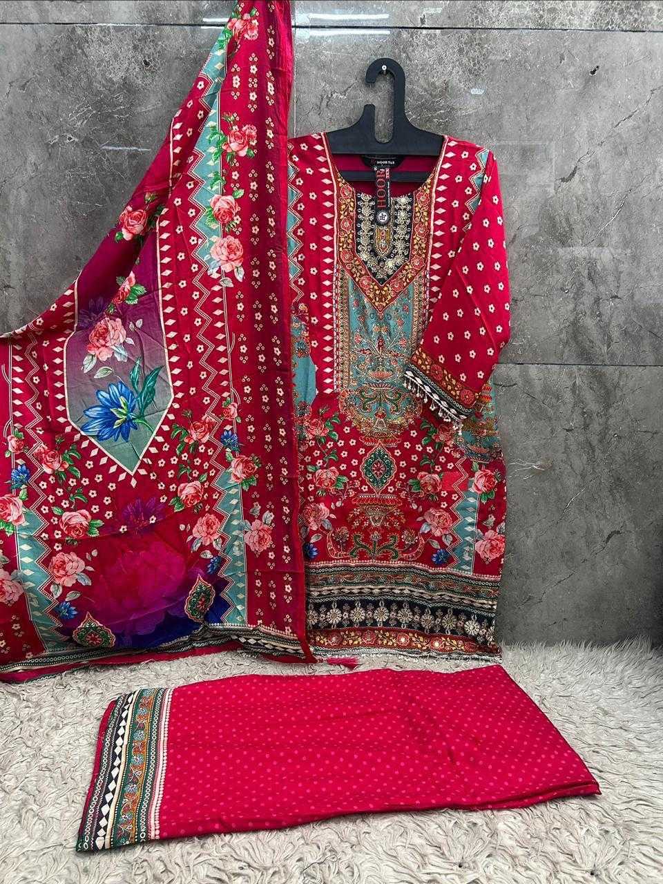 Heavy Muslin Pakistani Suit
