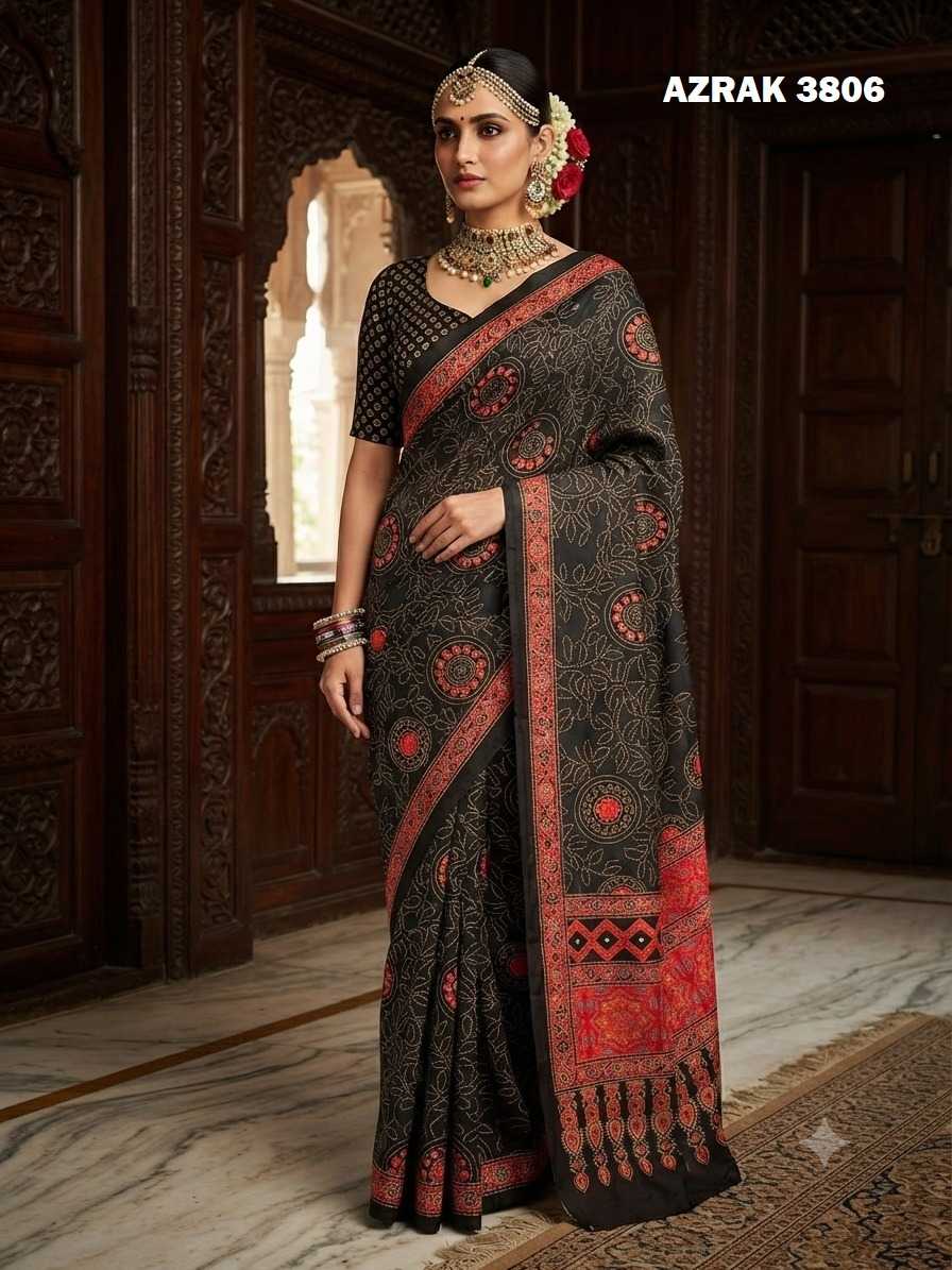 Crepe Silk Printed Saree