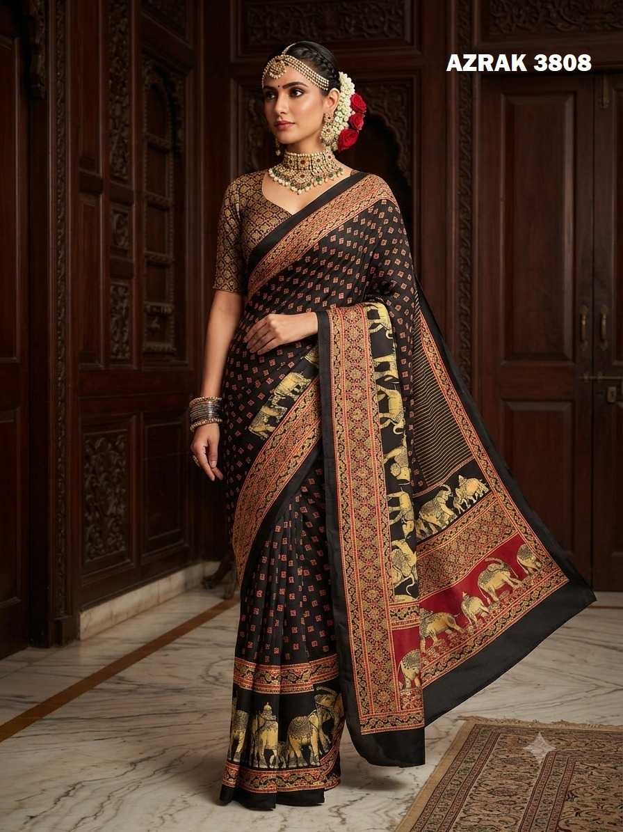 Crepe Silk Printed Saree