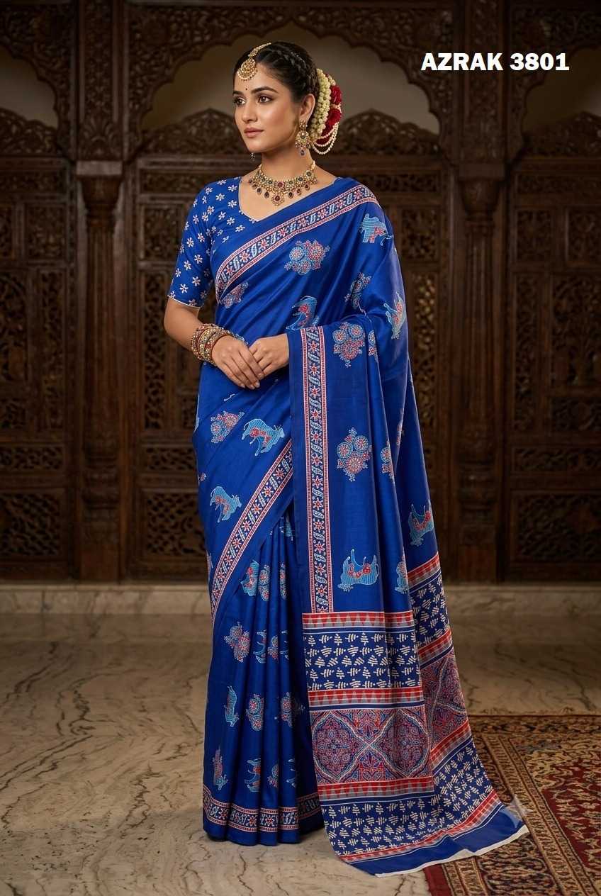 Crepe Silk Printed Saree