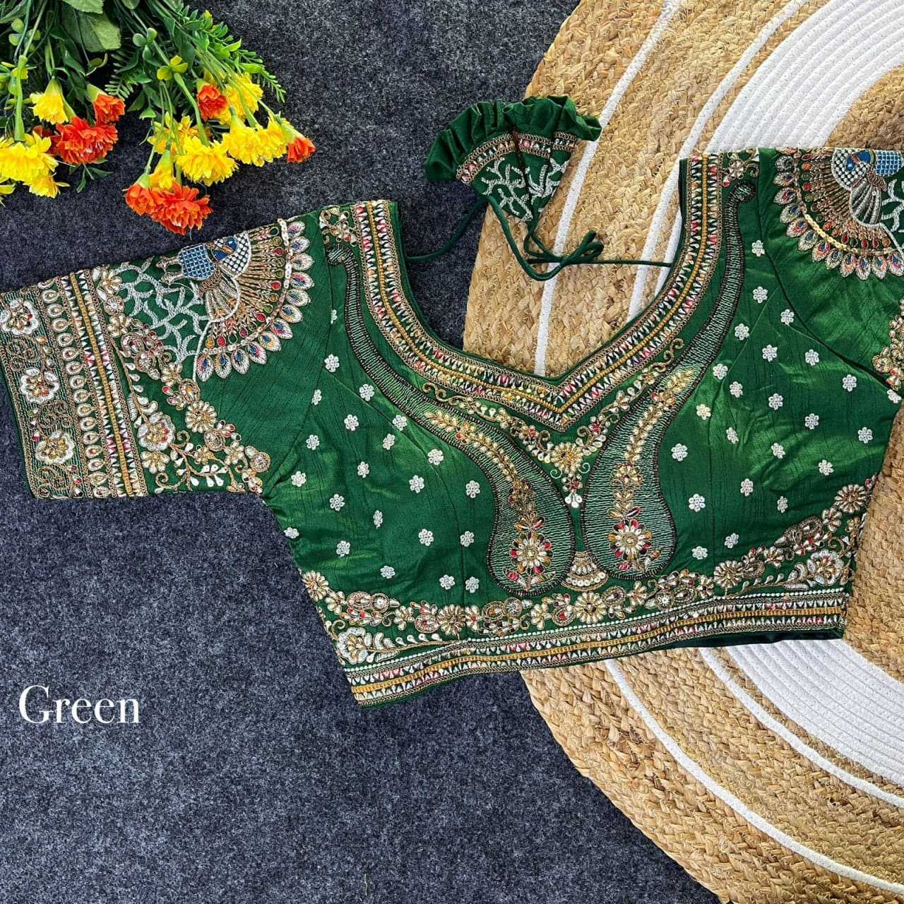 Italian Silk Designer Blouse