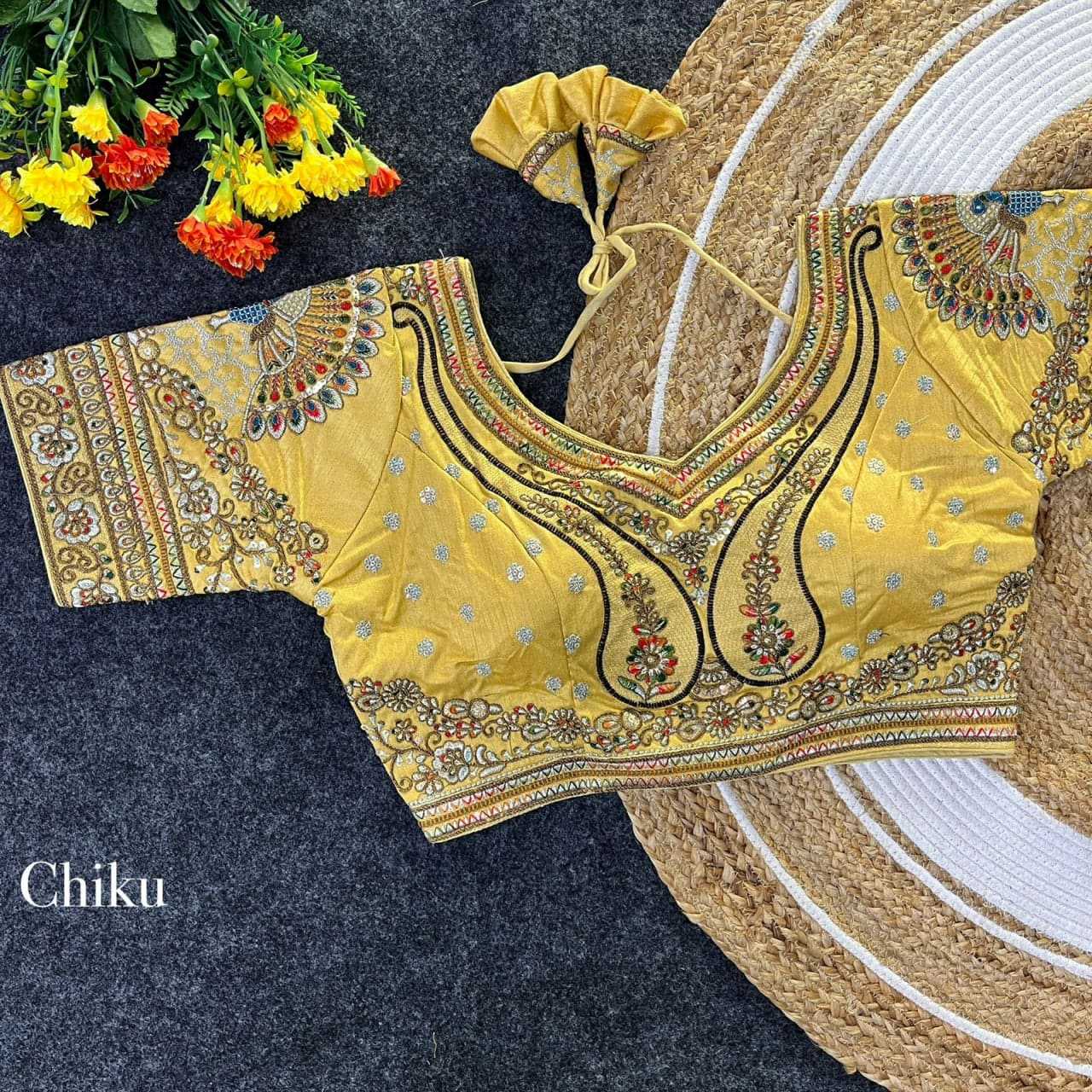 Italian Silk Designer Blouse