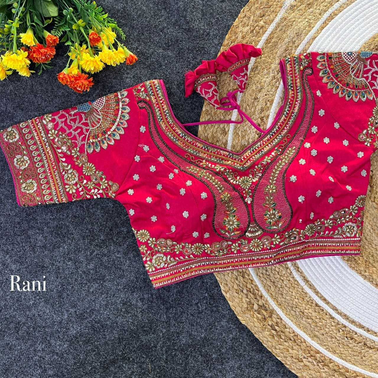 Italian Silk Designer Blouse