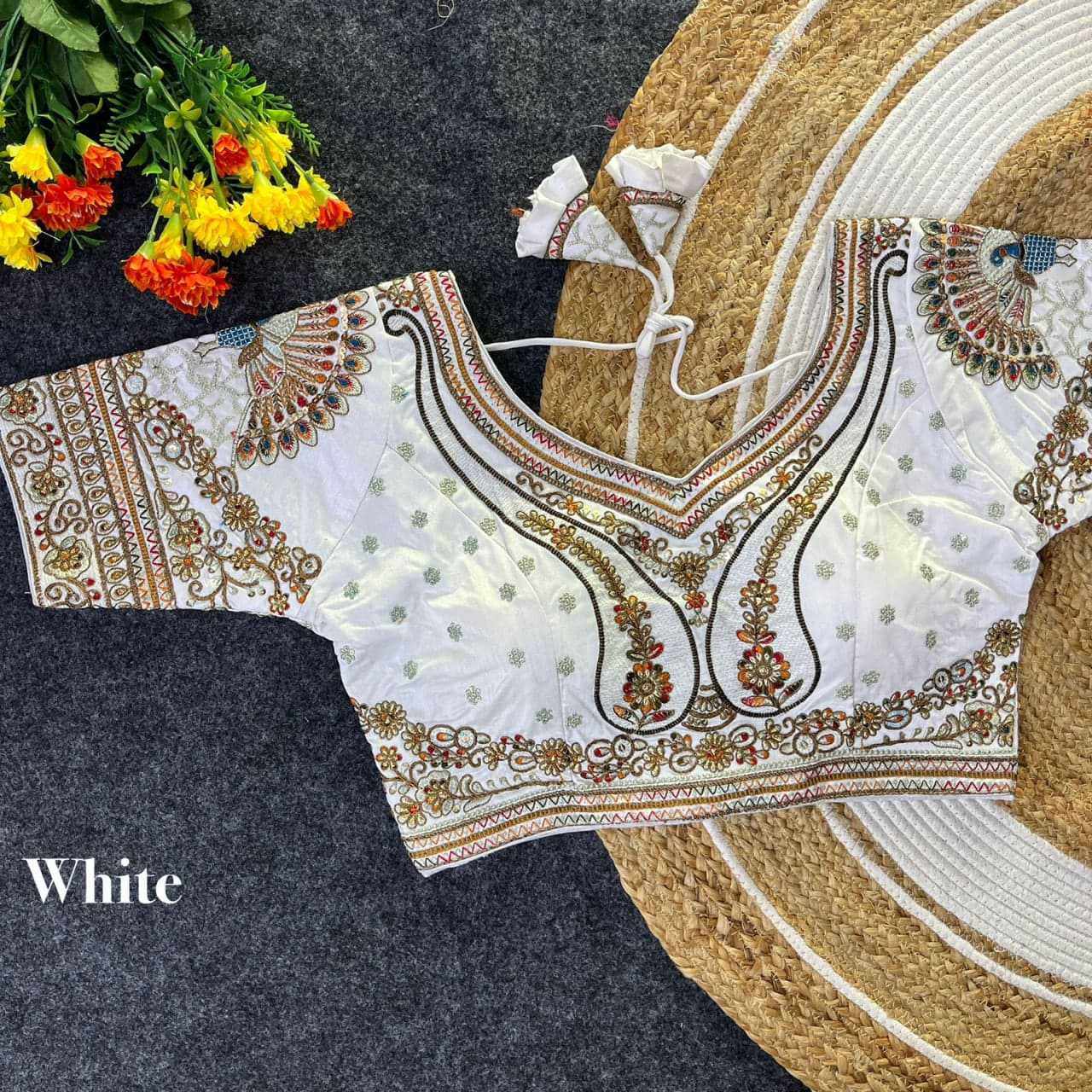 Italian Silk Designer Blouse