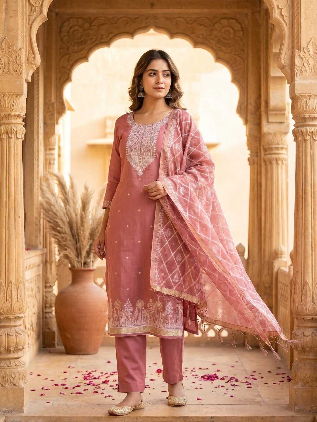Cotton Unstitched Suit