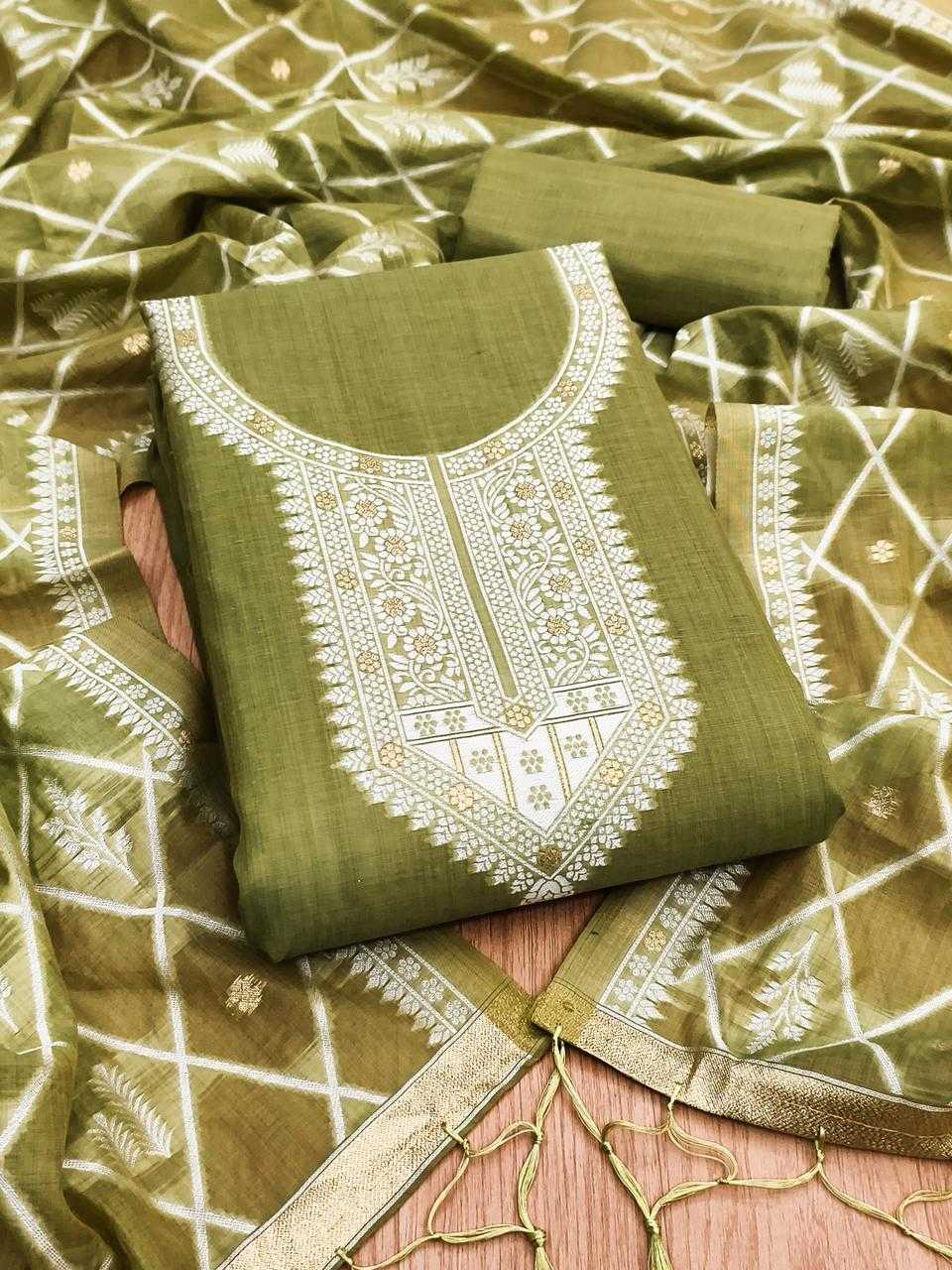 Cotton Unstitched Suit
