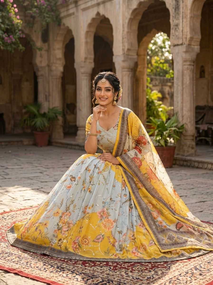 Silk Lehenga