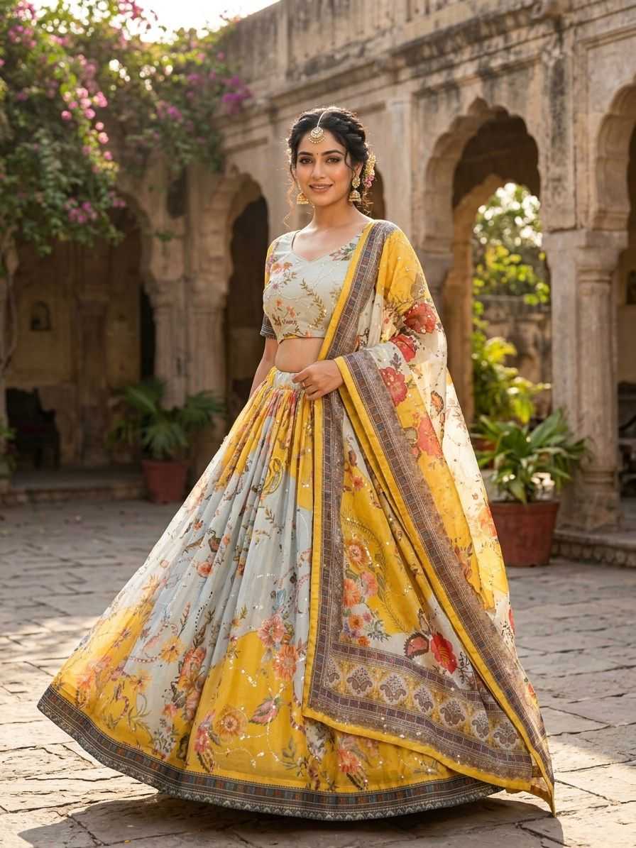 Silk Lehenga