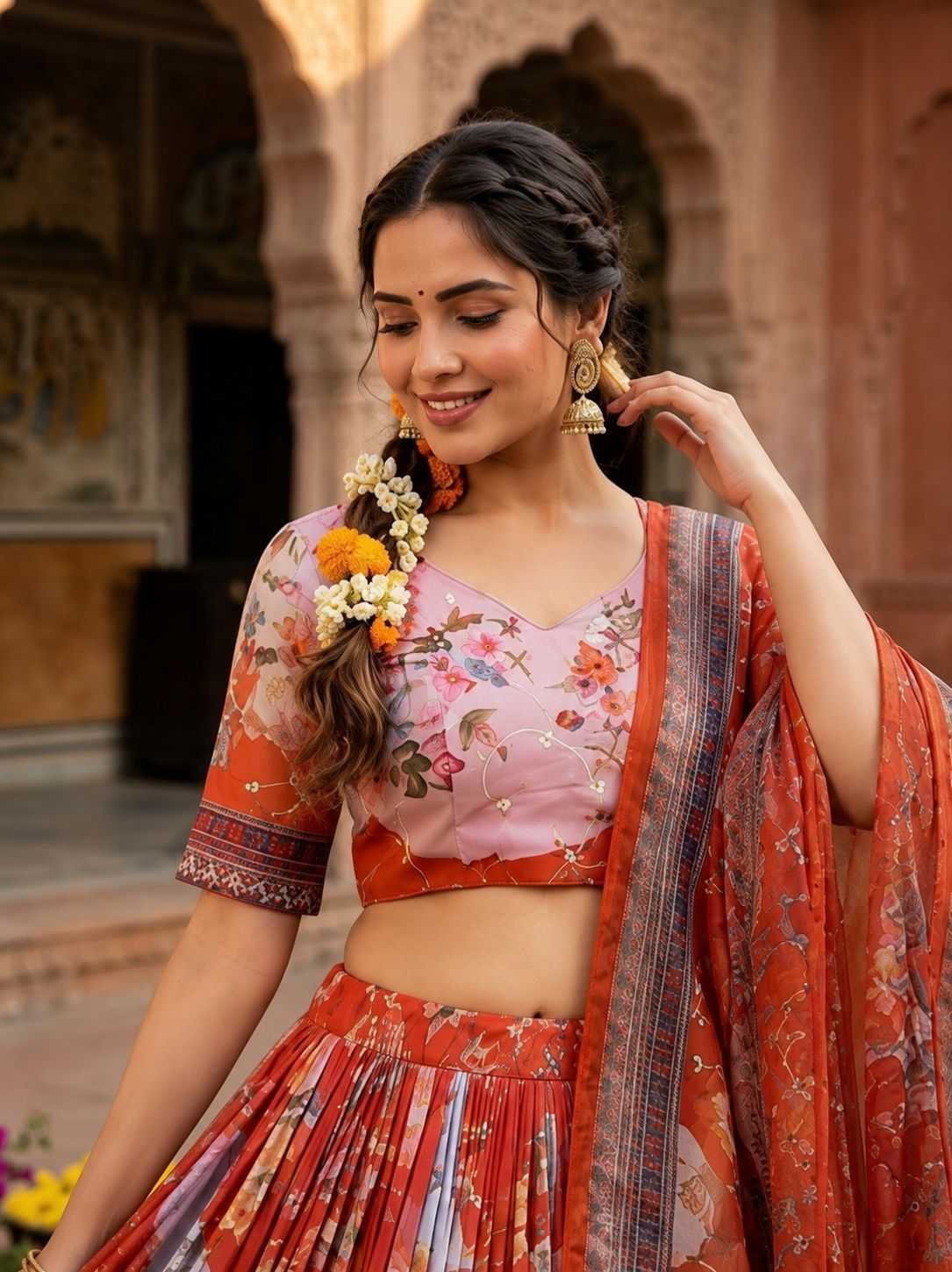 Silk Lehenga