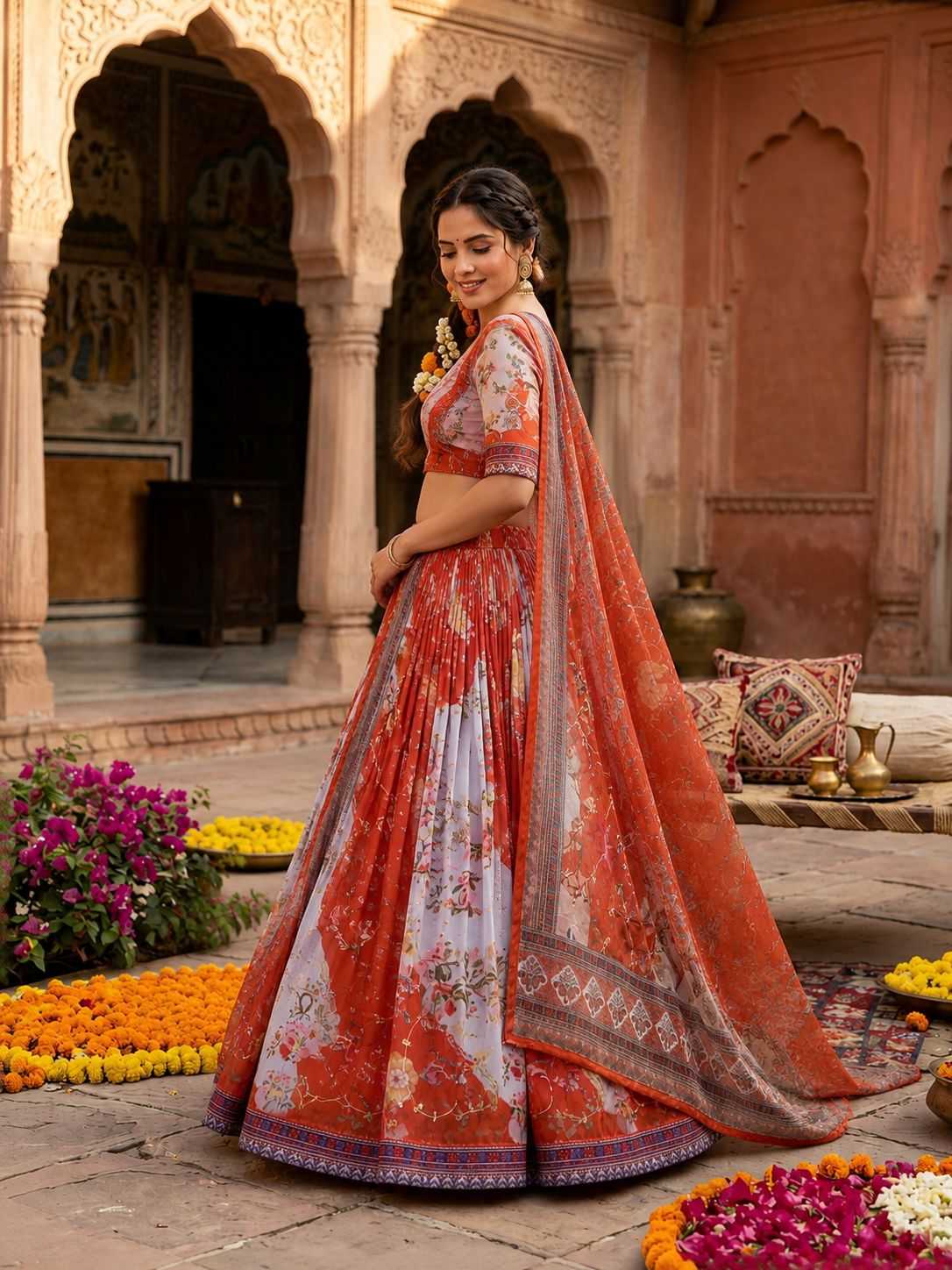 Silk Lehenga