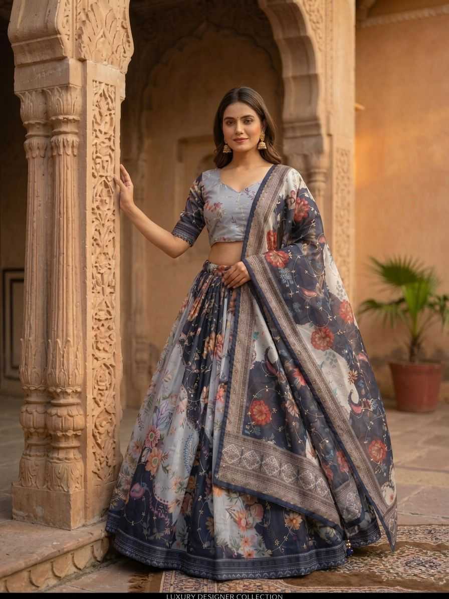 Silk Lehenga