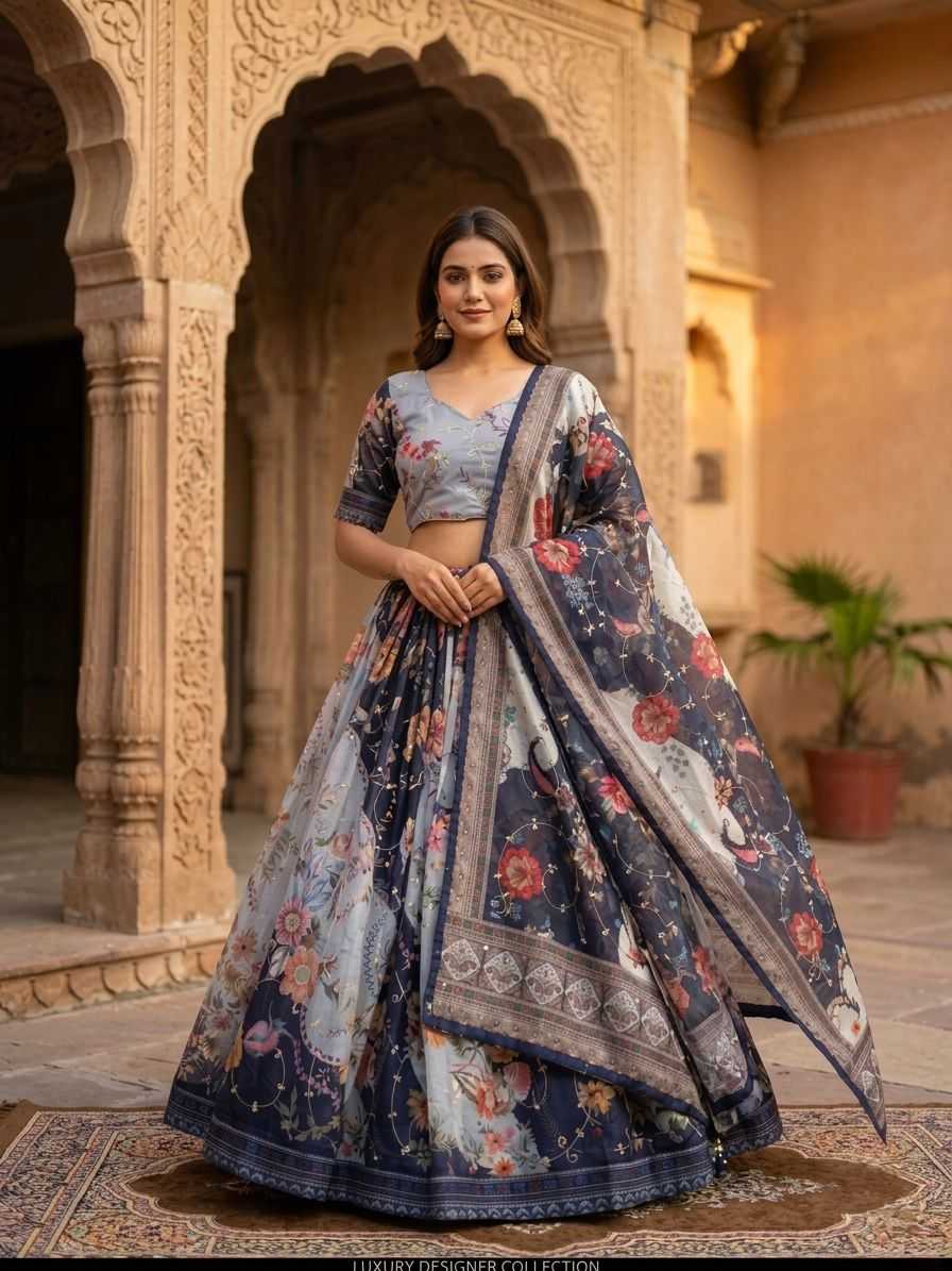 Silk Lehenga