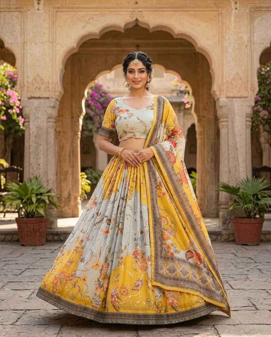 Silk Lehenga