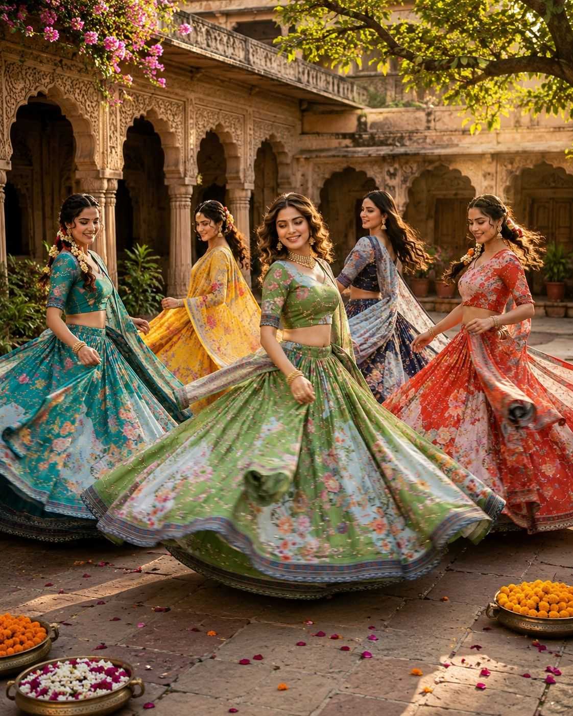 Silk Lehenga