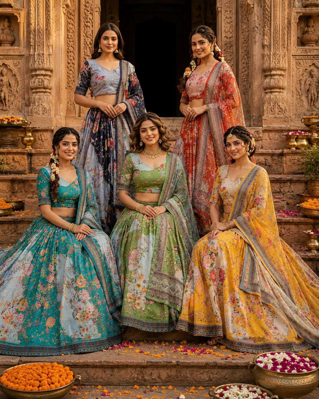 Silk Lehenga