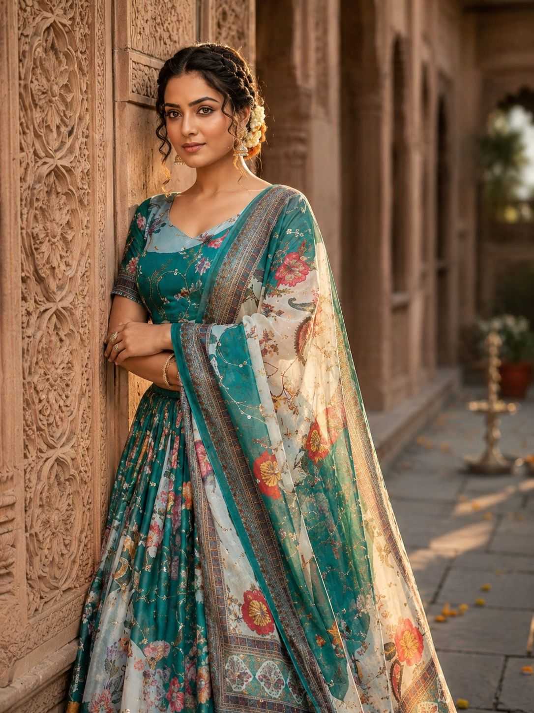 Silk Lehenga