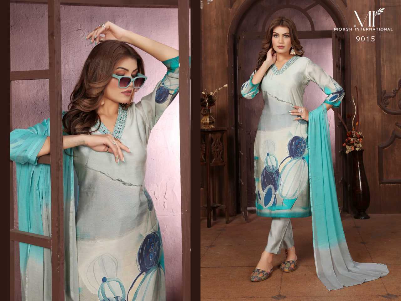 Chanderi Soft Ladies Salwar Suit
