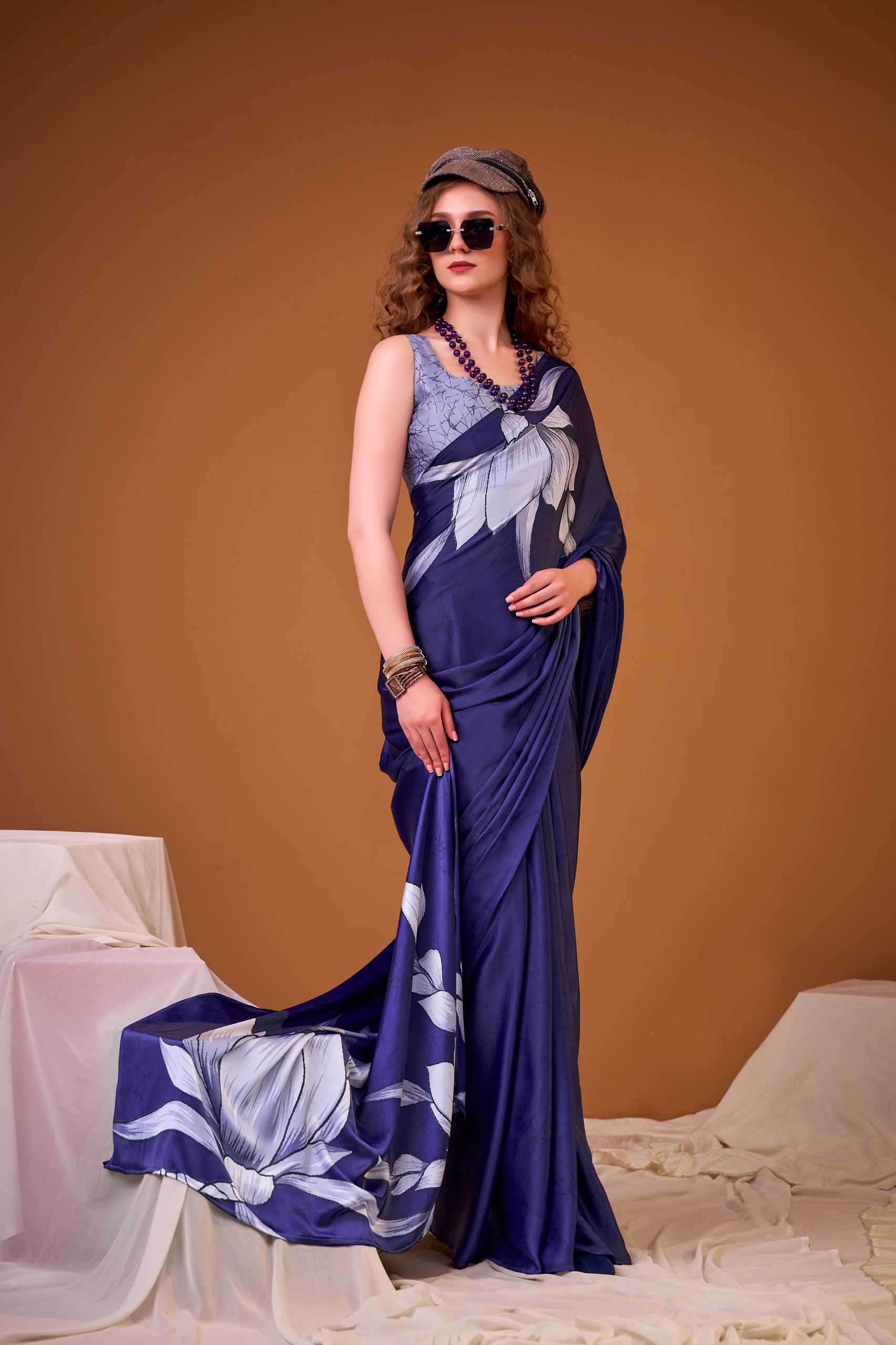 Satin Silk Saree
