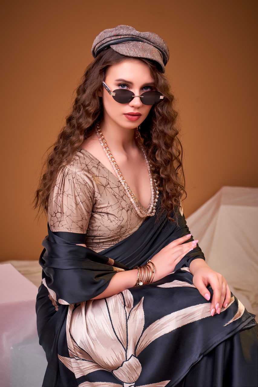 Satin Silk Saree