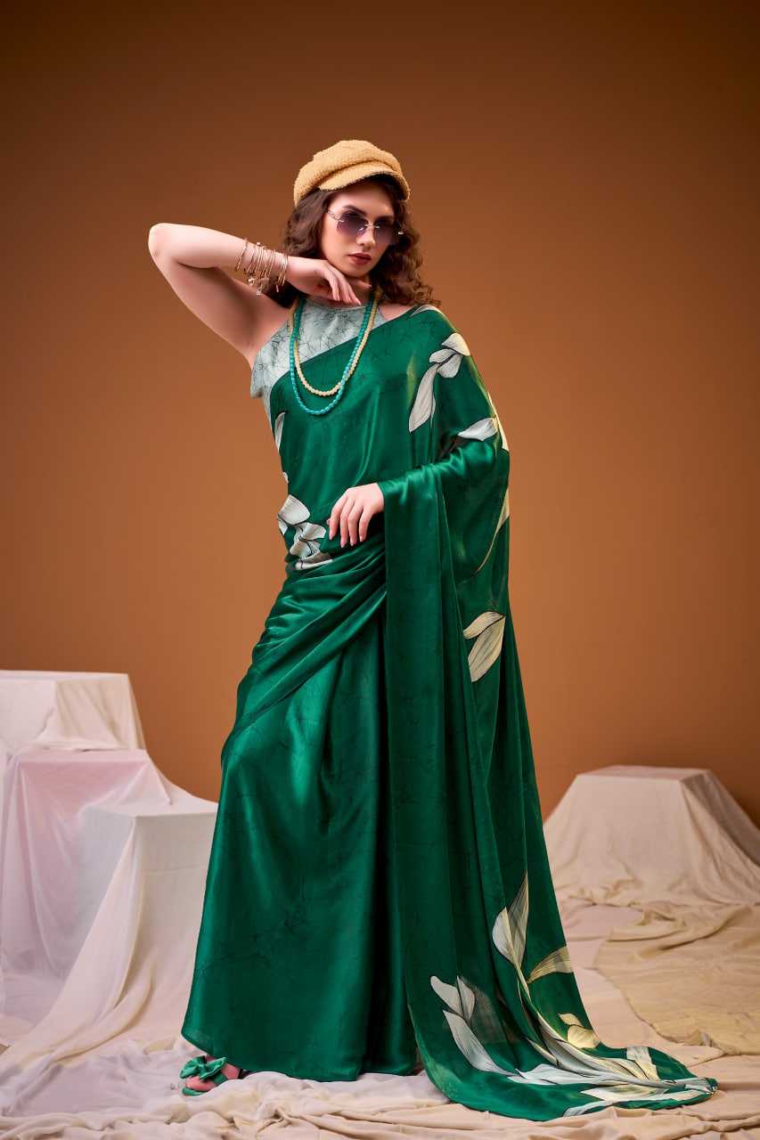 Satin Silk Saree