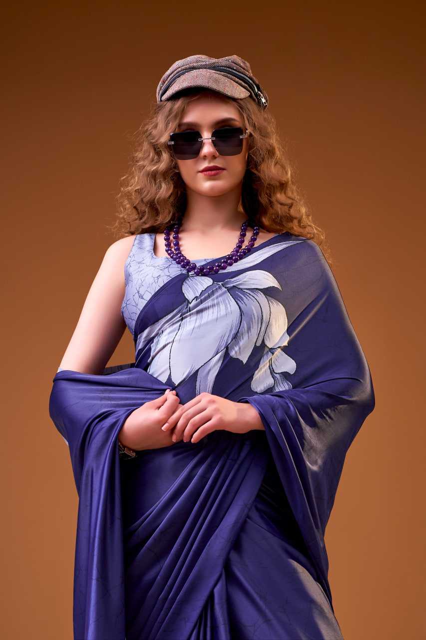 Satin Silk Saree