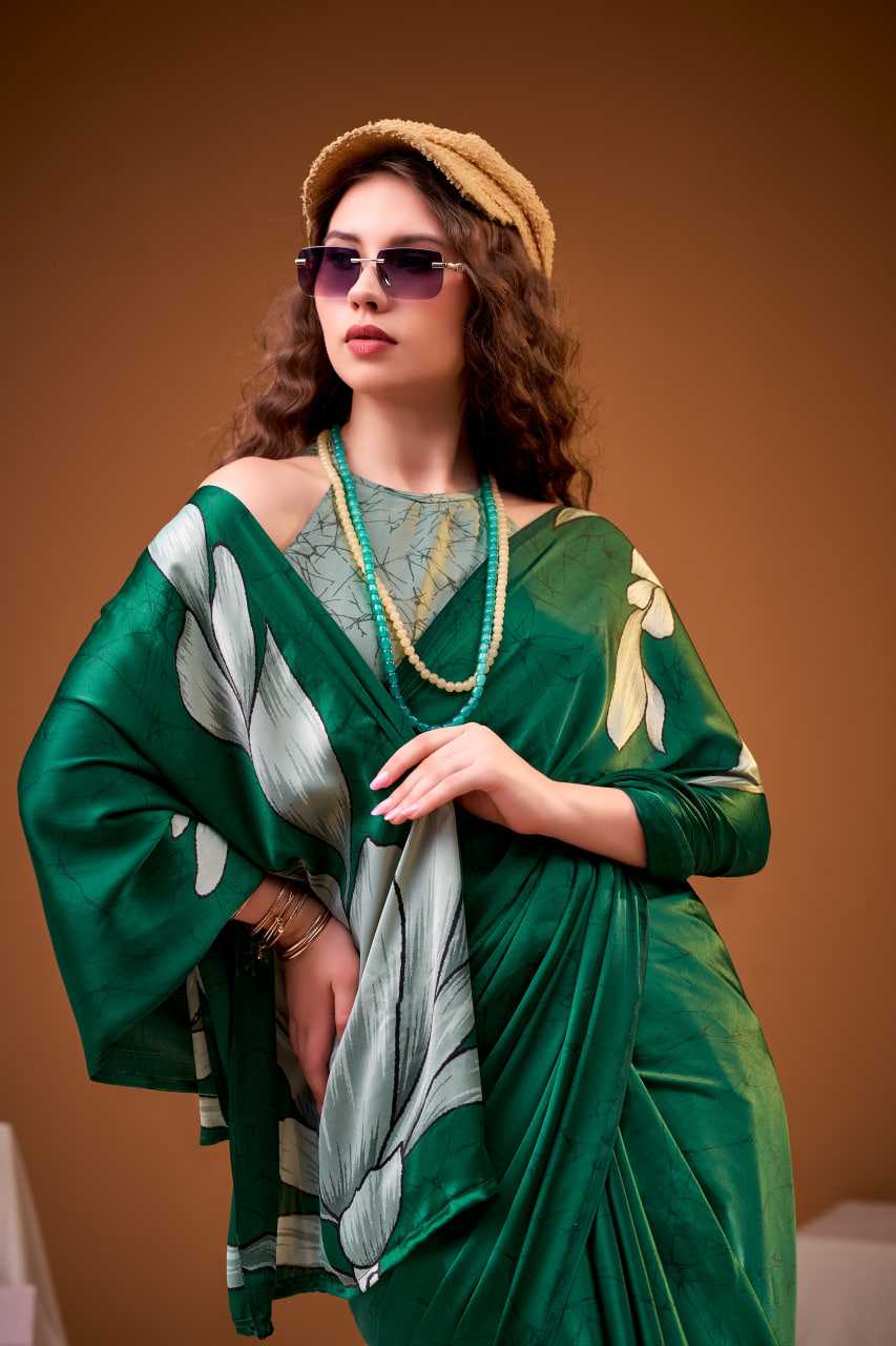 Satin Silk Saree
