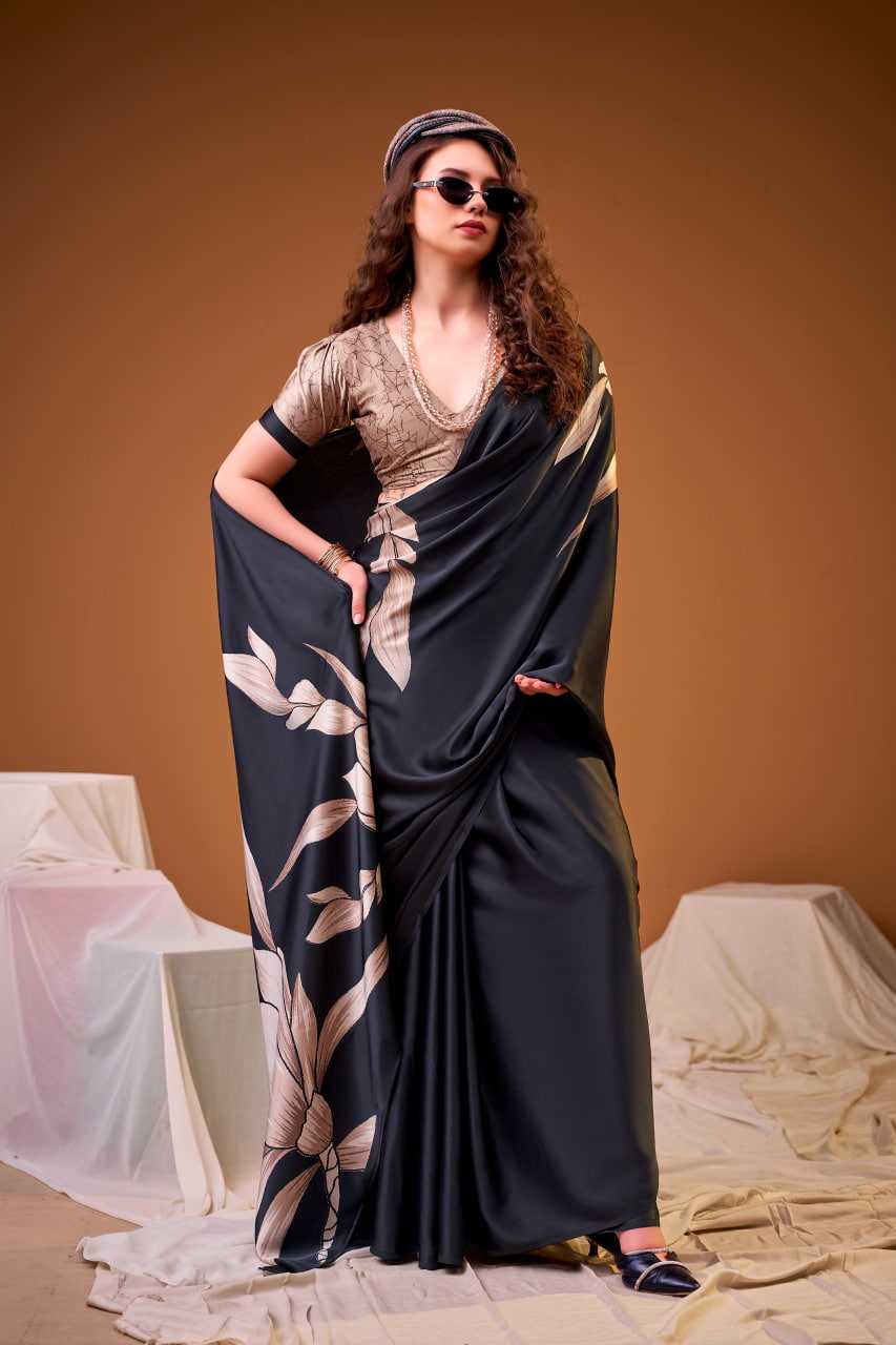 Satin Silk Saree