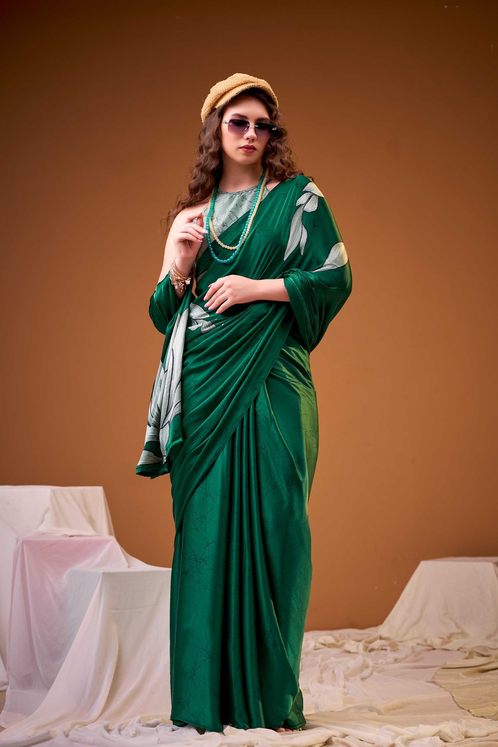 Satin Silk Saree