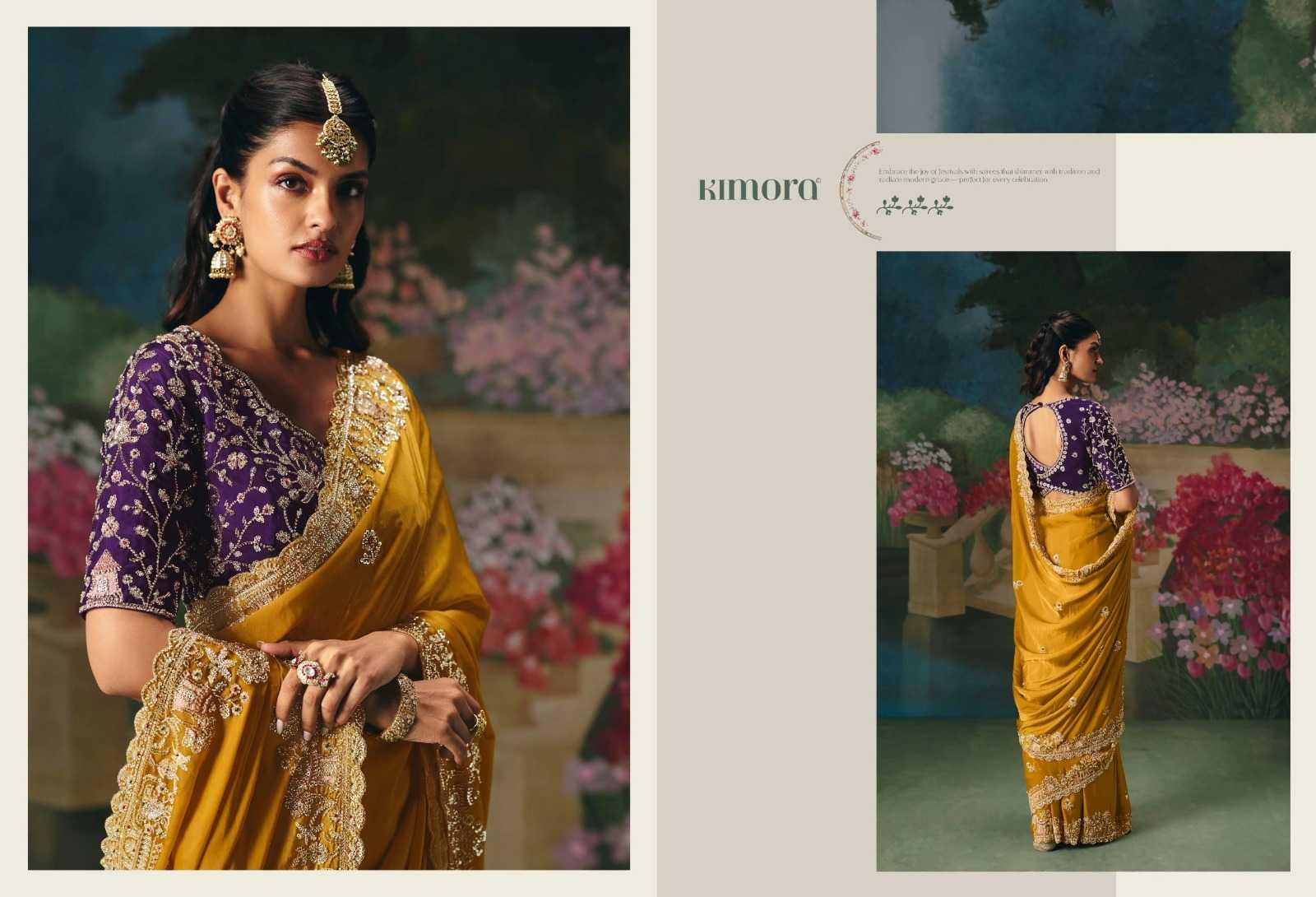 Sequins Work Saree