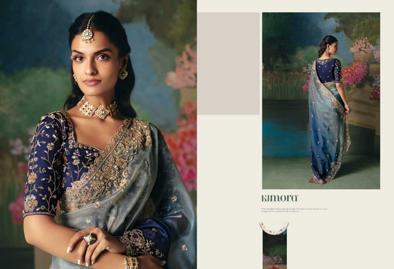 Sequins Work Saree