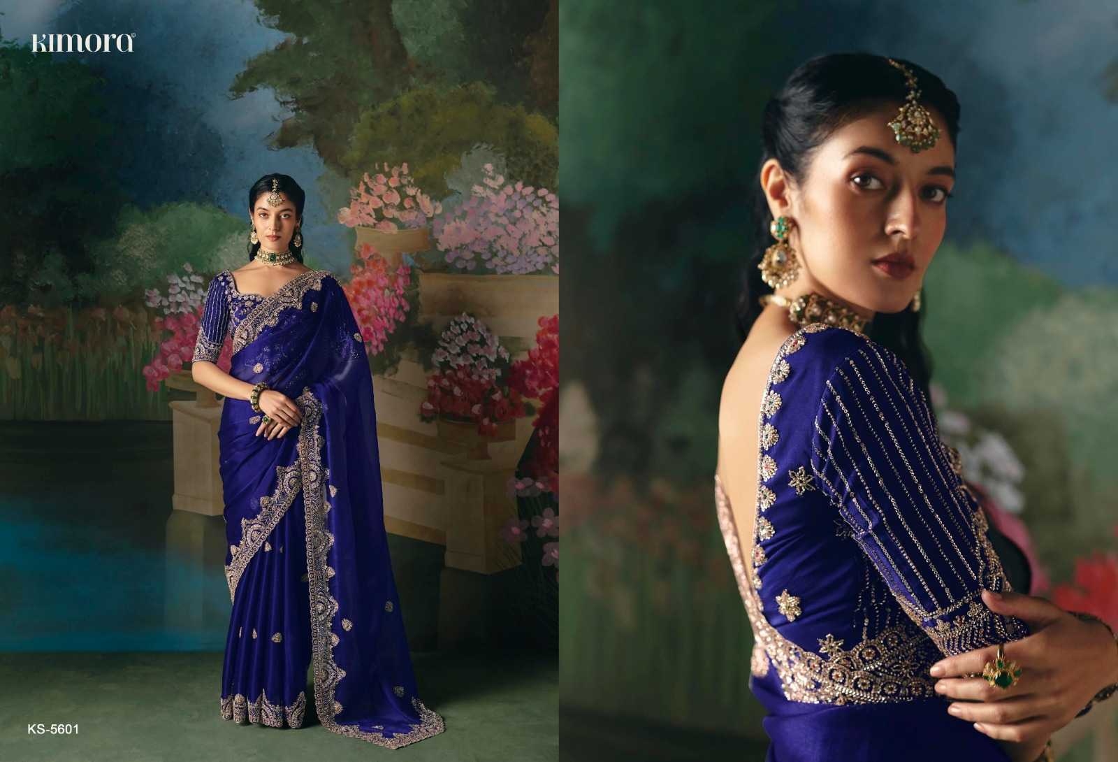Sequins Work Saree