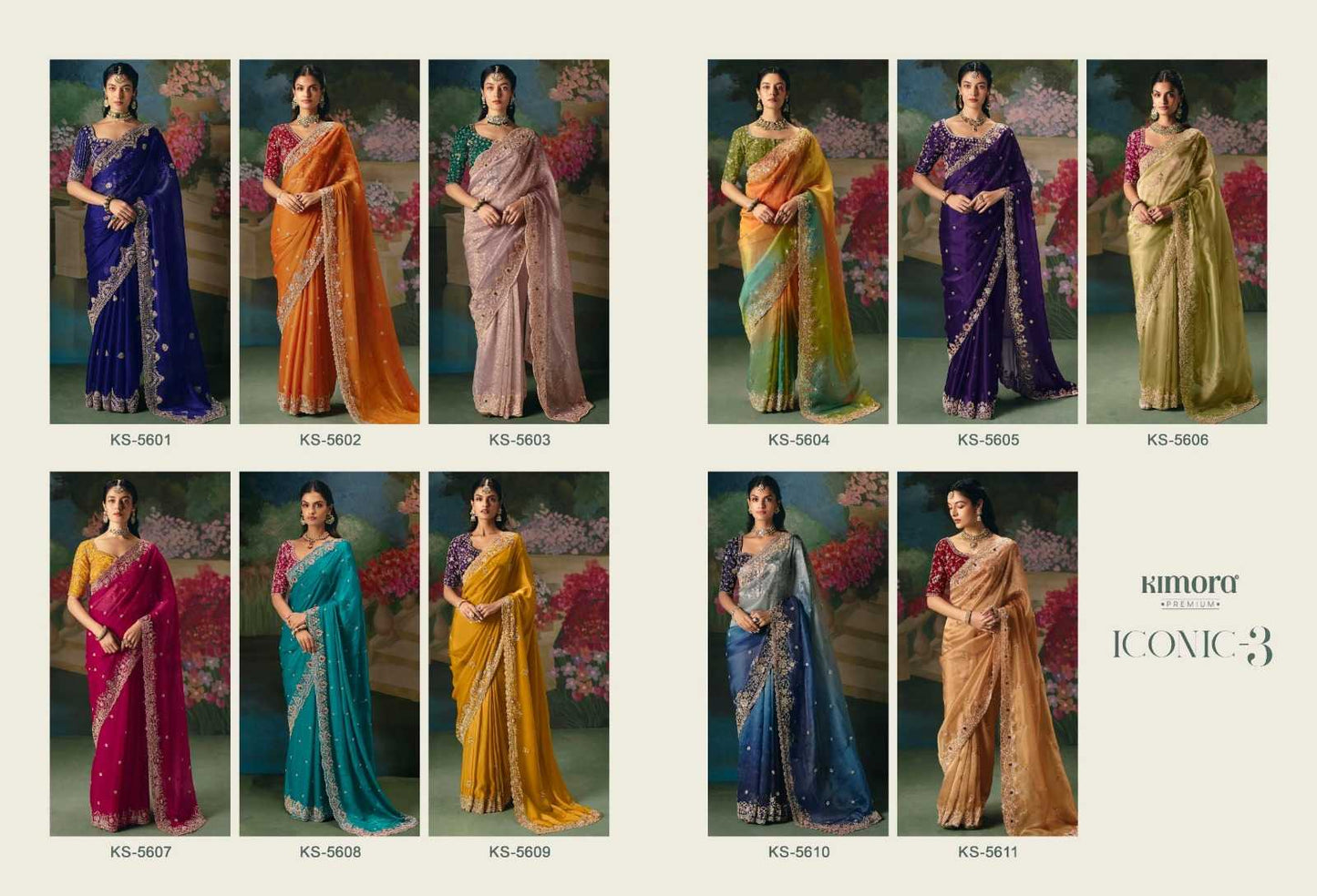 Sequins Work Saree
