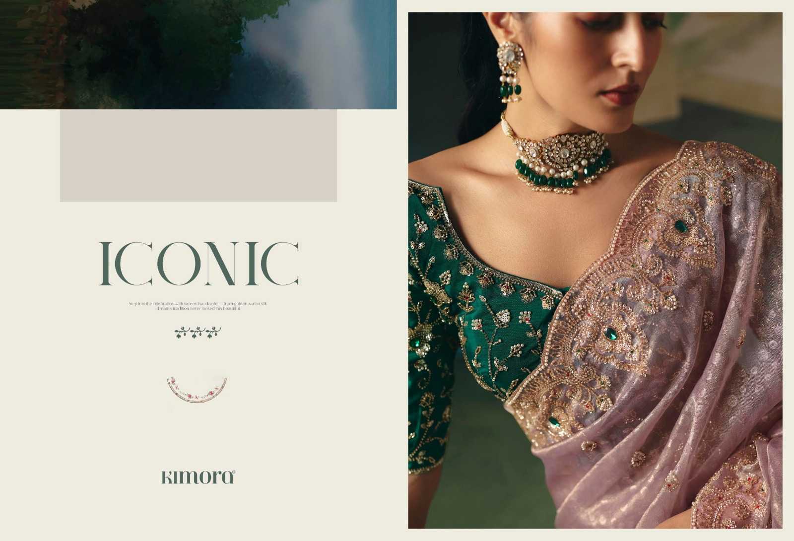 Sequins Work Saree