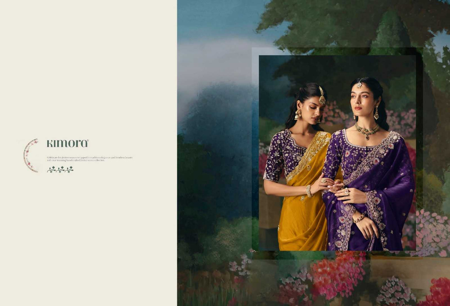 Sequins Work Saree