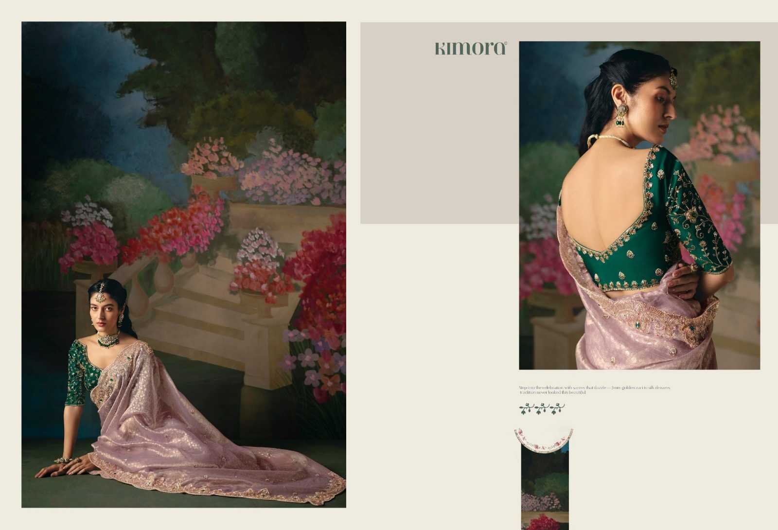 Sequins Work Saree
