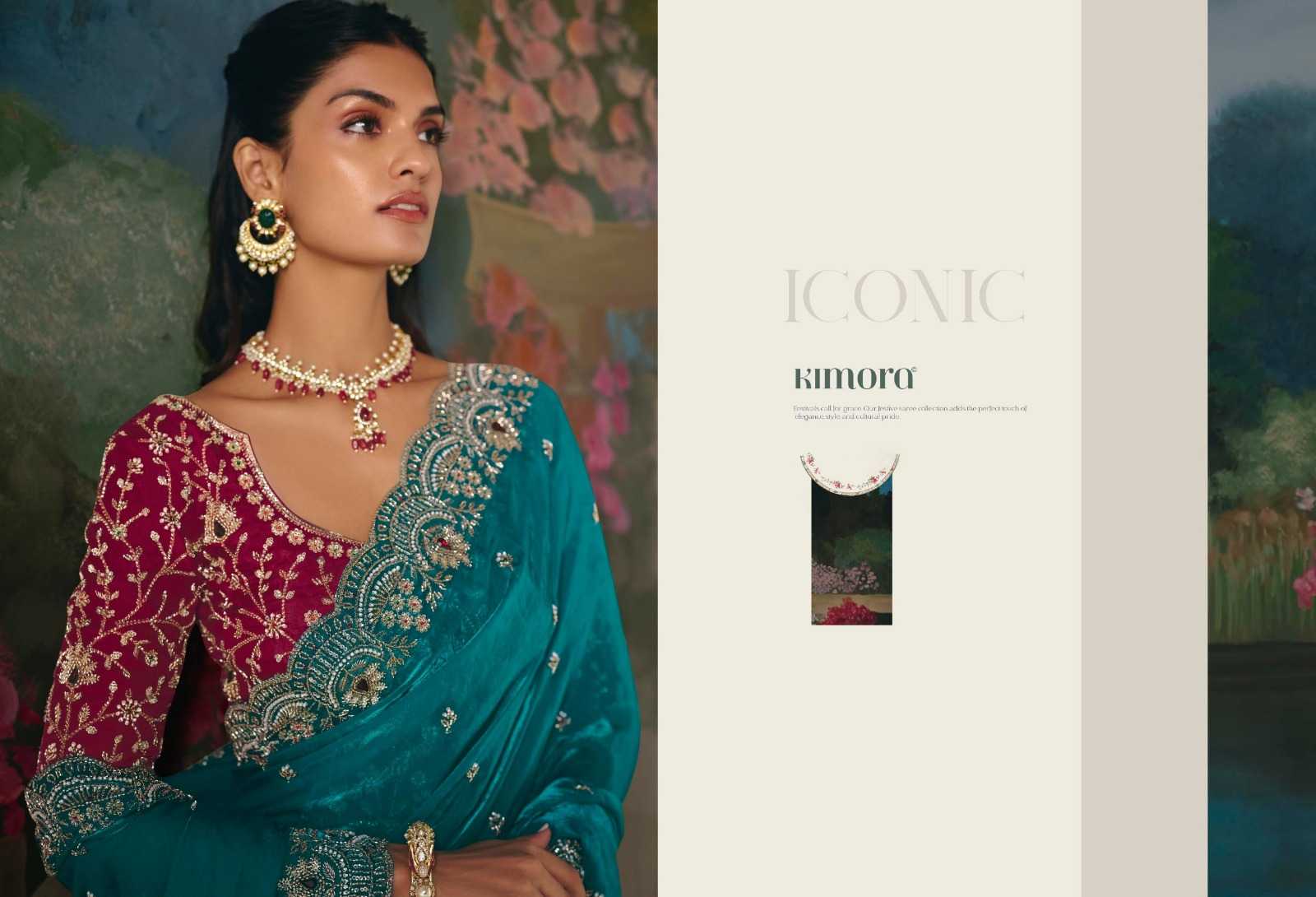 Sequins Work Saree