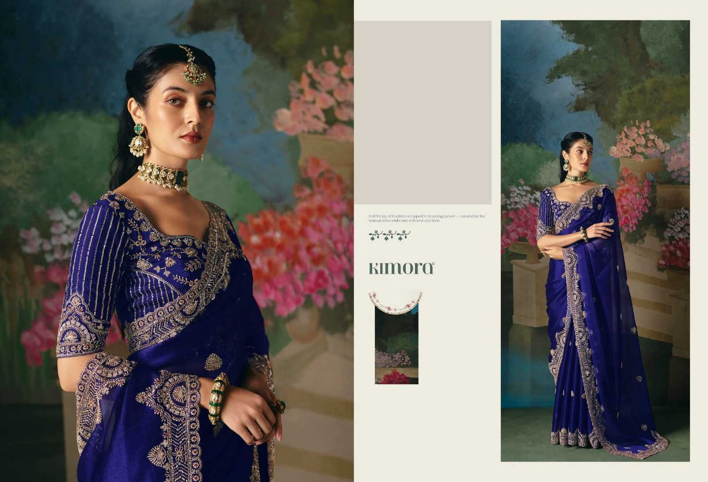 Sequins Work Saree