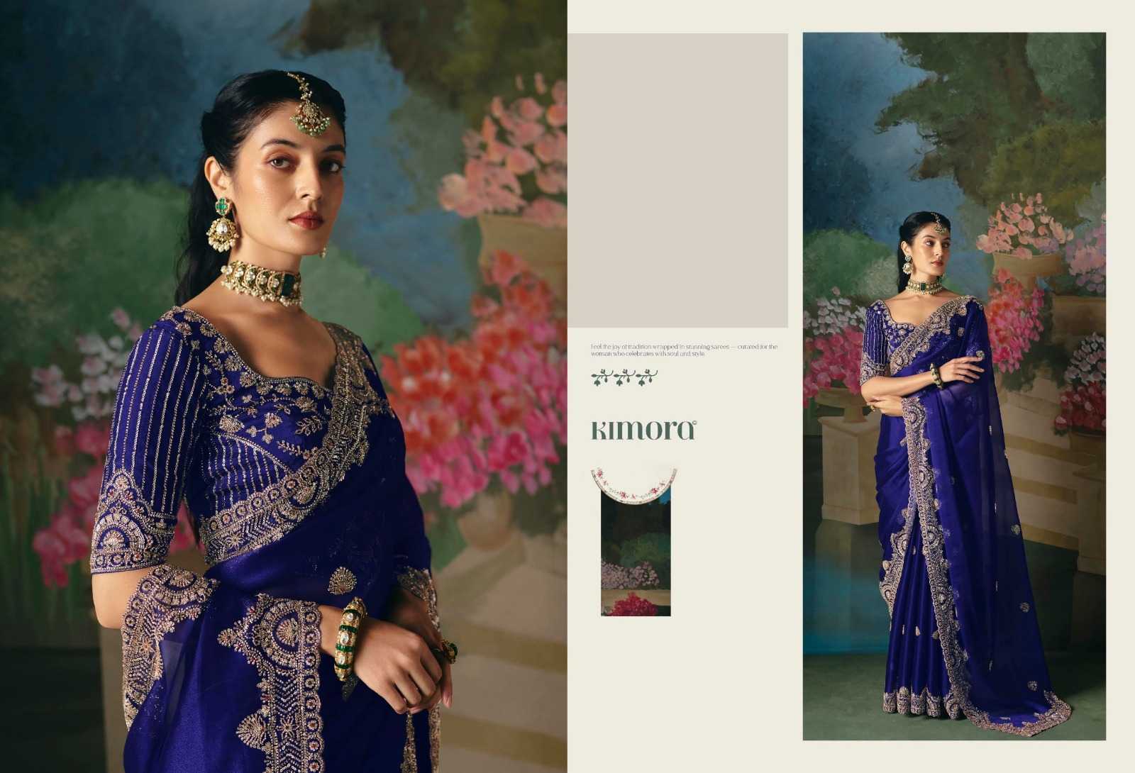 Sequins Work Saree